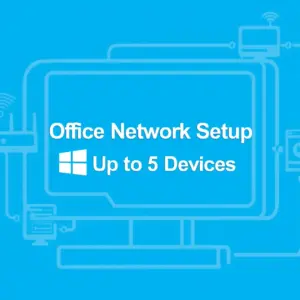 Small Office Network Setup (Up to 5 Devices)