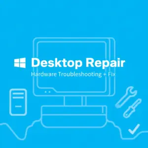 Desktop Repair (Hardware Troubleshooting + Fix)