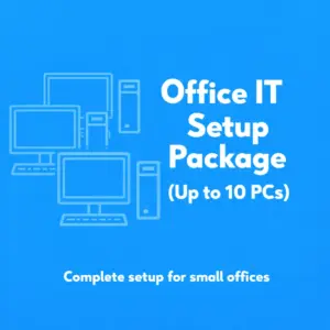 Office IT Setup Package (Up to 10 PCs)
